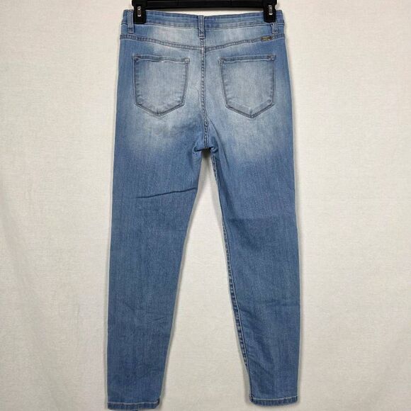 KanCan Distressed Light Wash Skinny Jeans Women 11/29 - Picture 5 of 11